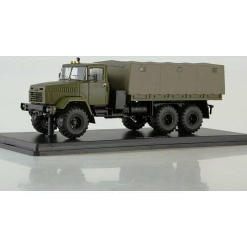 Start-Scale-Models 1 43 KRAZ-260 ON-BOARD WITH TENT (USSR RUSSIAN CAR) Truck TКРАЗ-260 SSM1323 Diecast matel for Collection