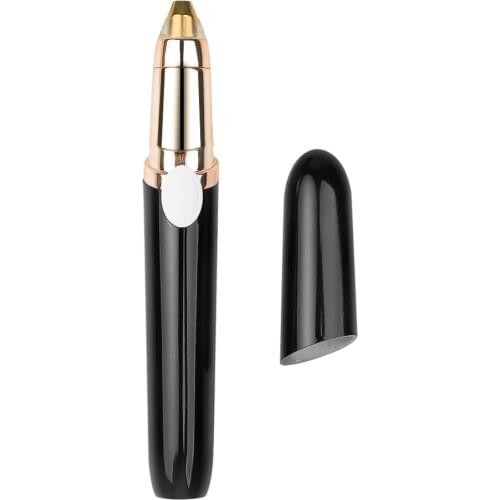 New Design Electric Eyebrow Trimmer Makeup Painless Eye Brow Epilator Mini Shaver Razors Portable Facial Hair Remover for Women