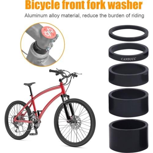 Aluminum Alloy Bike Headset Washer MTB Mountain Bicycle Front Fork Washers Bike Stem Spacers Ring Gasket Cycling Parts