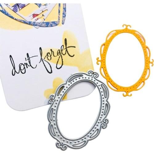 SS Creativity Antique Luxury Frame Die Cuts Metal Cutting dies for Scrapbooking new 2021 Cardmaking Decor Mould Tag Notebook