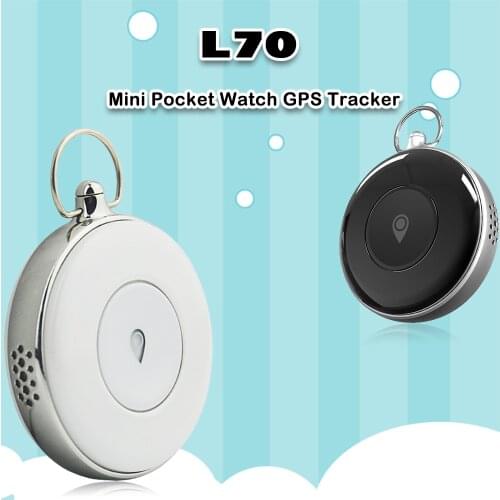 Mini smart GPS Tracker L70 for Kids/Adults/Eldly/Disabled Real-time tracking device with Voice time broadcast SOS GEO- Fence