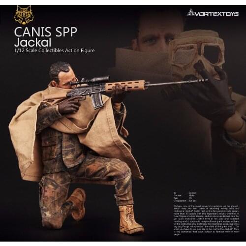 Vortex Toys V00011 YEW Series Sniper Jackal 1/12 Action Figure
