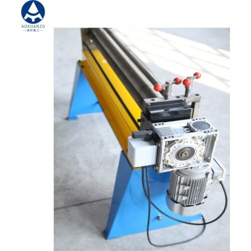 W11G 1.5*1000mm rolling machine automatic electric Sheet Bending Machine 2mm thickness