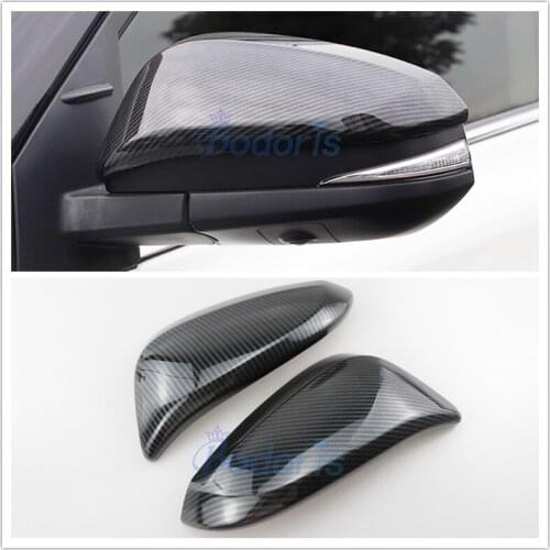 Rearview Mirror Cover Side Wing Cap Shell Case Moulding Trims 2014 2015 2016 2017 2018 For Toyota Voxy Noah R80 Accessories