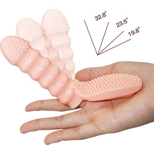 Female Adult Toy Masturbator Finger Vibrator Sex Toys for Woman Clitoris Vaginal Stimulator Brush Vibrating G Spot Vibrator Butt