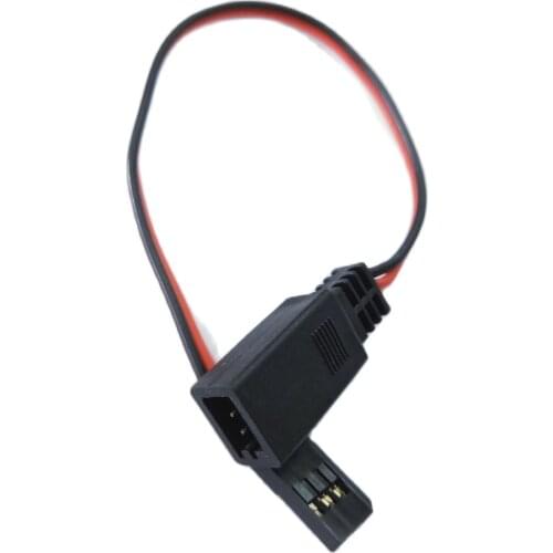 1 pcs New version 22awg 150mm/300mm/600mm/750mm/1000mm 1male to 2 female Futaba JR servo style Y harness Extension cable wire