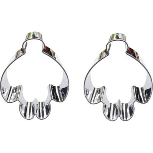 Warm Man shape 2 piece biscuit cutting molds, baking tools, cake decorating soft candy tools