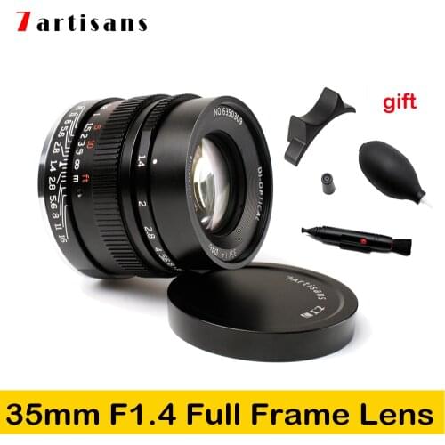 7artisans 35mm f1.4 full frame Camera lens toAll Single Series for SONY E-mount Cameras A7 A7II A7R A7RII A7m3 A7RM3 A7M3