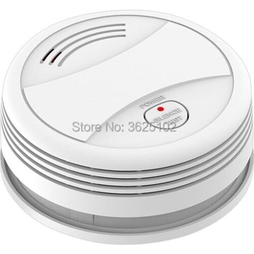 A Battery Operated WiFi Smoke CO Alarm Detector Combination Smoke Detector works with tuya smart life APP