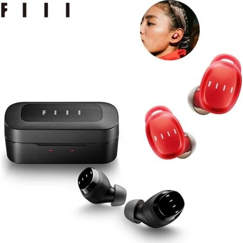 FIIL Gloable T1X True Wireless Sports Bluetooth Earphones Bluethooth 5.0 Headset Noise Reduction With Mic Touch Control Earphone