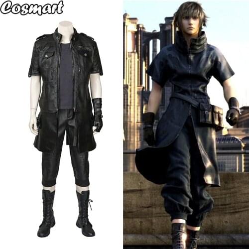 Game Final Fantasy VII FF7 Noctis Lucis Caelum Cosplay Costume Halloween Suit For Women Men New 2020