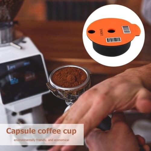 Reusable Coffee Capsule Cup for Bosch-s Tassimoo Practical Refillable Filter Baskets Pod Spoon Brush Cafe Kitchen Tool