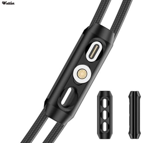 Cable Organizer Silicone Magnetic Cable Plug Portable Storage Box Winder Flexible Cable Management Clips