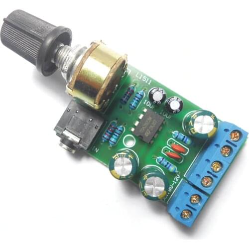 Arcade 2.0 Stereo Audio Amplifier Board Dual Channel AUX Amplifier Board Module DC 1.8-12V For Cabinet MAME Arduino