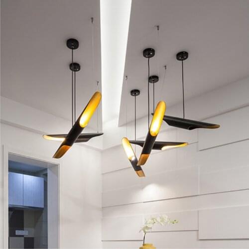 Postmodern Chandelier Office Light Duplex House Villa Stairwell Light House Model House Clothing Store LED Lighting fixture led