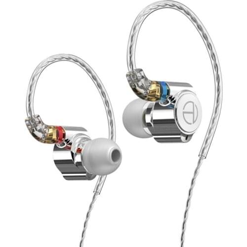 TRN TA1 One circle one iron Lous circle iron headset wired in-ear high-quality HiFi music game earplugs