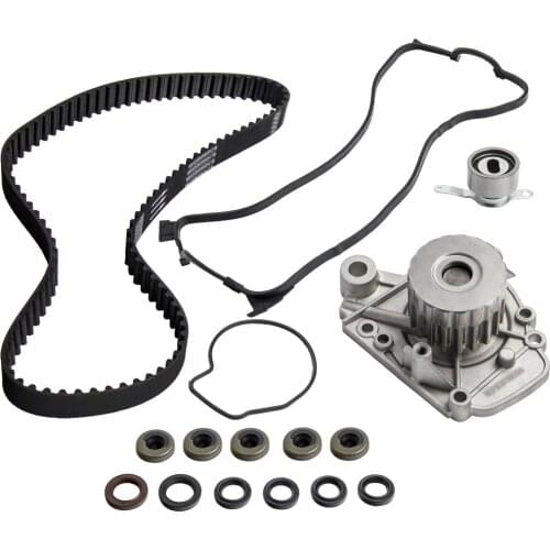 Timing Belt Water Pump Kit For HONDA CIVIC EX 1.6L 1590CC L4 SOHC 1996-2000