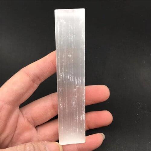 Selenite Crystal Wand Healing Stick Rough Gypsum Cleanse