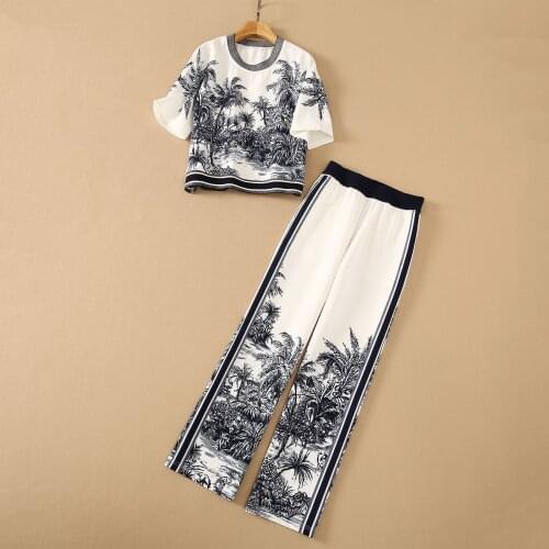 2021 Autumn Print Hoodie Suit Casual Short Jumper and Pantsuit Two Piece Set Women Short High Quality High Street Suit