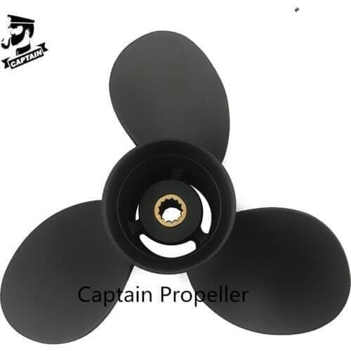 9.9HP 8HP 15HP 9 1/4 X10 Propeller Fit Evinrude&Johnson Outboard Engines Aluminum 13 Tooth Spline RH 778772
