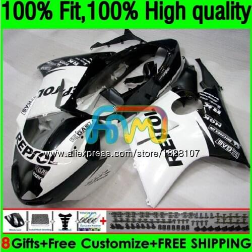 Blackbird For HONDA CBR1100 XX CBR1100XX 96 97 98 99 00 01 131BS.31 CBR 1100XX 1996 1997 1998 Repsol blk 1999 2000 2001 Fairing