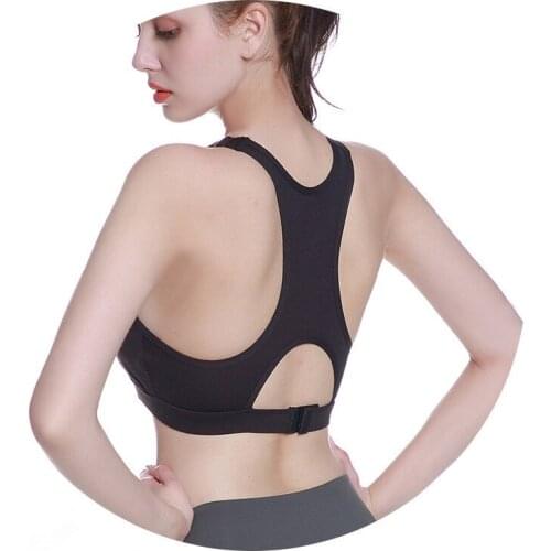2019 New High Stretch Bra Absorb Sweat Seamless Women Wirefree Padded Underwear Ladies Shockproof Running Brassiere