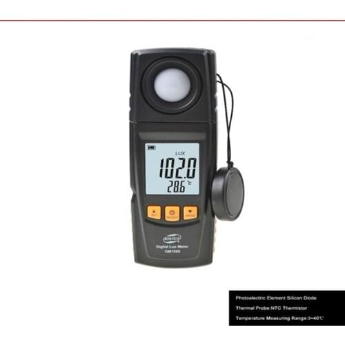 Digital Lux Light Meter GM1020 USB LCD backlight Display Handheld Photometer Up to 200,000 Lux Meter