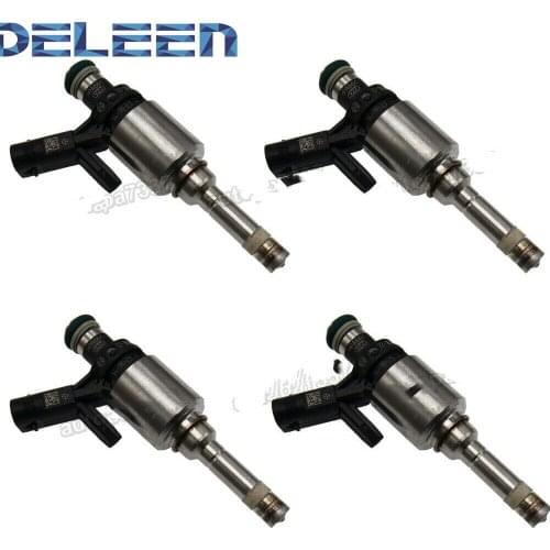 Deleen 4x High impedance Fuel Injector FJ1179 / 16600-E230A / 16600-1LA0A GDI For Infiniti Car Accessories