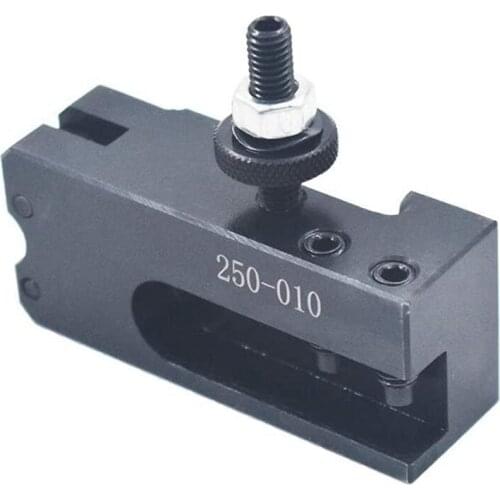 CNC Tool Post Holder 250-010 Quick Change Knurling Turning & Facing Lathe Tool Post Holder
