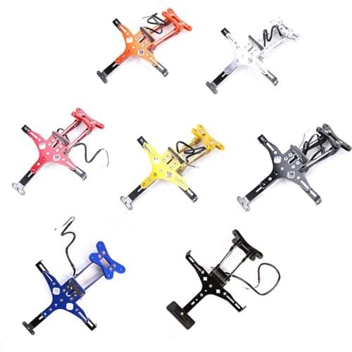 For Yamaha MT09 MT 09 FZ09 FZ-09 FZ9 2013-2017 CNC Adjustable License Number Plate Holder Frame License Plate Holder LED Light