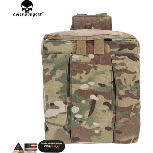 EMERSONGEAR Drop Pouch Tactical Dump Pouch Molle Magazine Pouch Military Airsoft Army Tool Mag Drop Pouch Multicam EM9042