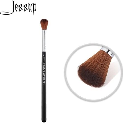 Jessup Powder brush Makeup for cheek Synthetic hair Contour Cream Structure 104