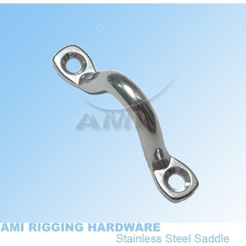 Pad Eye Stamped 5mm Stainless Steel AISI 316 Marine Cable Railing Kits Wire Rope Accessories Architectural Hardware