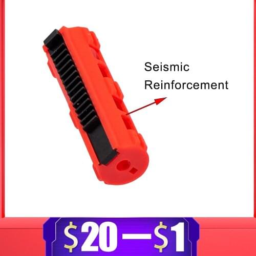 Seismic Reinforcement 14 Full Steel Piston Teeth for Airsoft AEG Gel Blaster M4 JinMing9 BD556 Receiver Paintball Accessories