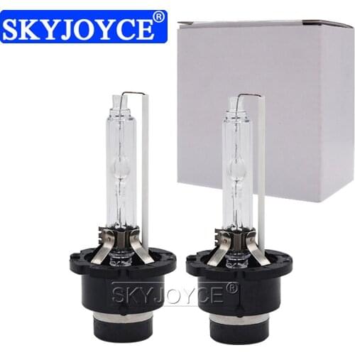 SKYJOYCE 55W Xenon D2S 6000K HID Xenon D4S Car Light Headlamp Bulb 4300K 5000K 8000K D2S D2R D4R D4S 35W HID Replacement Bulb