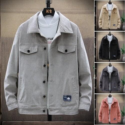 Supodeth Mens Corduroy Jackets