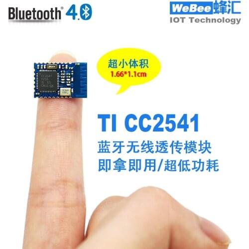 TICC2541 master-slave integrated UART Bluetooth module-BLE wireless serial port data transparent transmission-ultra small size