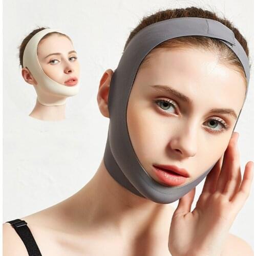 Face V Shaper Facial Slimming Bandage Relaxation Lift Up Belt Shape Lift Reduce Double Chin Face Thining Band Massage Hot Sale