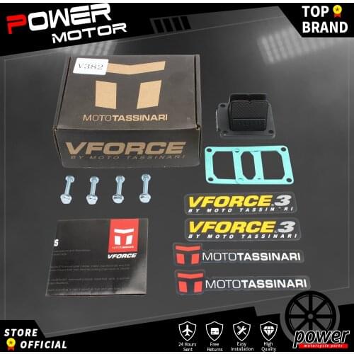 V-Force Reed Valve Assembly For Yamaha YZ85/YZ80 Suzuki RM85L For Yamaha DT100 DT125 DT175 TY175 TY250 AT2 AT3 02-15 ATV