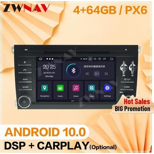 2 din 2003 2004 2005 2006 2007 2008 2009 2010 For Porsche Cayenne Android 10 player video audio Radio GPS head unit auto stereo