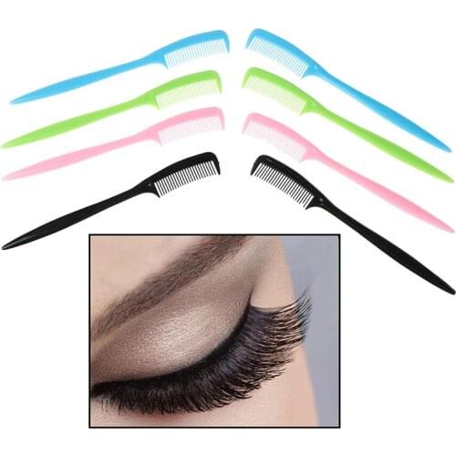 5pcs Eyebrow Eyelash Extension Comb Cosmetic Makeup Tool For Salon Home Use New