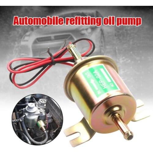 Car Fuel Pumps Electric Fuel Rail Inline Low Pressure Electronic Fuel Pumps 12V C66