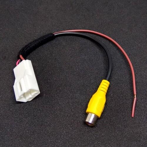 JanDeNing Car Adapter Wires Cable Rear View Camera Original Display Input Cable For Nissan Terra SUV 2018