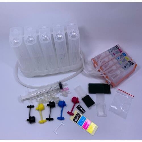 YOTAT 5 Color CISS ink cartridge For HP364 HP 364XL for HP D5468 D7560 C5380 C6380 B8550 C309a D5545 printer