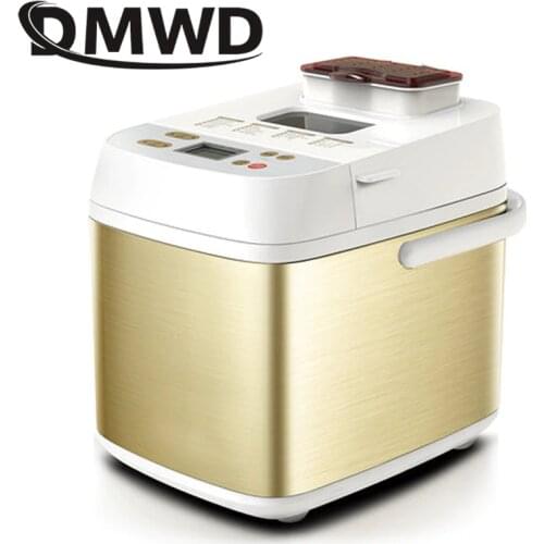 DMWD Automatic Multifunction Mini Bread Maker Intelligent User-Friendly Bread baking Machine Breadmaker Cooking Tools 450W EU US
