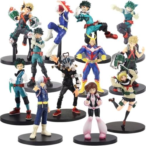 15cm My Hero Academia DXF Figure Vol1. Smack Midoriya Izuku Shouto Todoroki Katsuki Boku no Hero Academia Model Figurals Toy