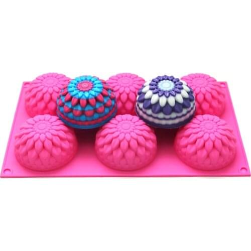 3D Flower Resin Soap Mold DIY Handmade Silicone Mould Decorating Craft Tools