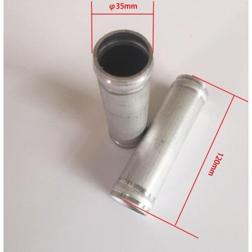 ONE ECONOMICS Racing car aluminum radiator inlet outlet oil radiator aluminum tube 35mm for connecting Coolant Water DIY tube