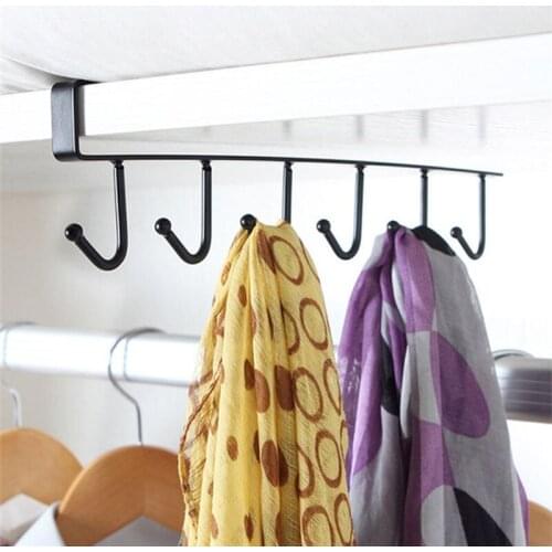 Combination Kitchen Hanging Shelves Racks Glass Mugs Towel Storage Rack Organizer Cupboard Shelf Hook Hanger Wardrobe Holder