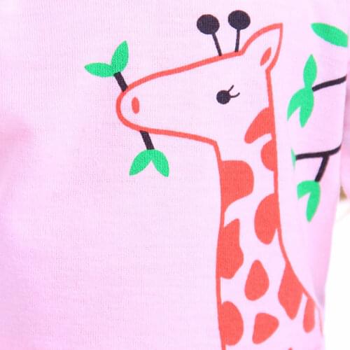 Cute Giraffe Printed Clothes Outfit for 18'' AG American Doll Dolls Dress Up